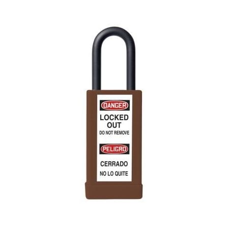 Accuform BRASS BODY PADLOCKS BODY HEIGHT KDL431BR KDL431BR